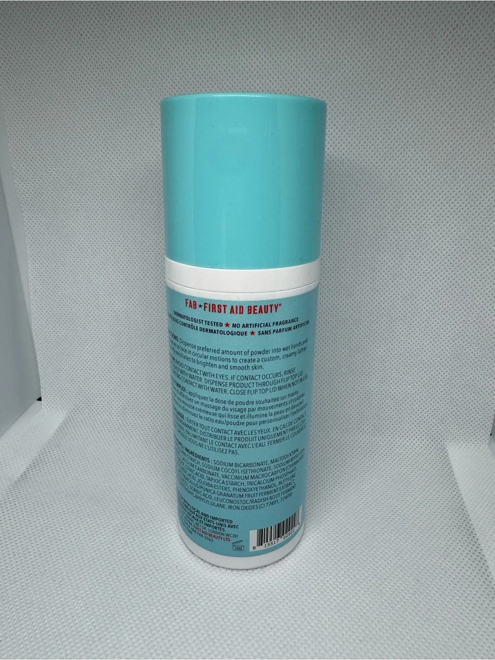 First Aid Beauty Brightening Micro Powder Exfoliant - Turquoise